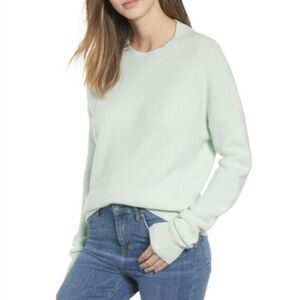BP Sweater Womens XL Mint Green Acrylic Blend Pastel Academia Cozy Soft Girl NWT